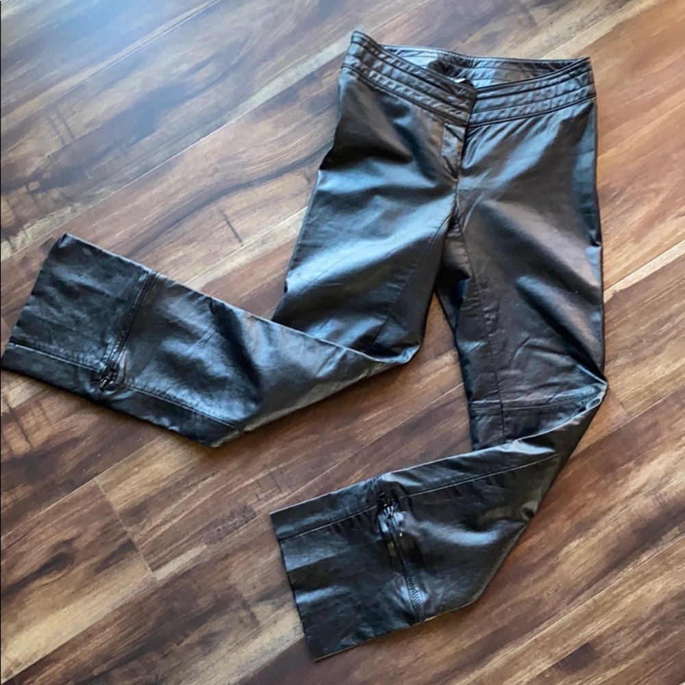 Laundry by Shelli Segal Leather Pants